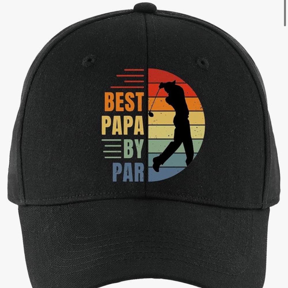 Christmas gift for Dad/Grandfather baseball hat golf